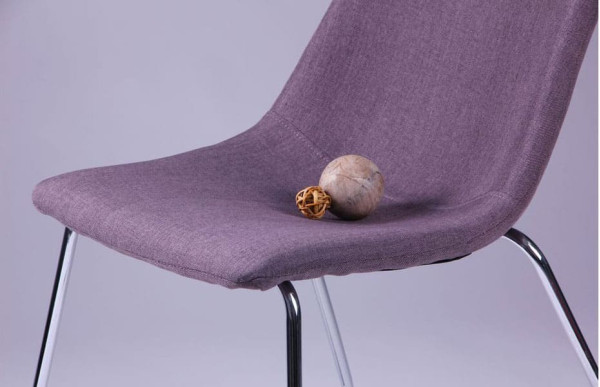 Стул AMF Наварра База Хром Темный капучино-5