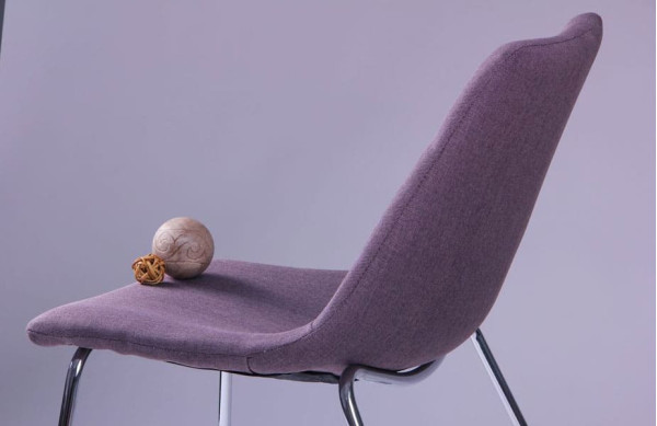 Стул AMF Наварра База Хром Темный капучино-7