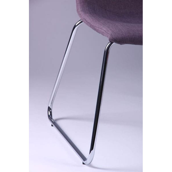 Стул AMF Наварра База Хром Темный капучино-8