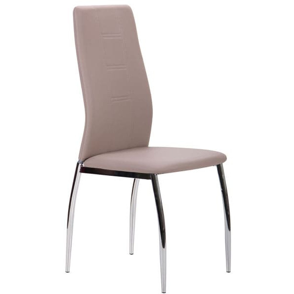 Стул AMF Николас Хром Серый Кварц-0