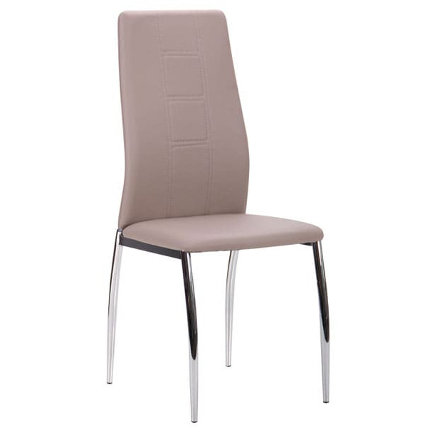 Стул AMF Николас Хром Серый Кварц-1