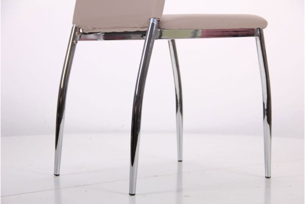 Стул AMF Николас Хром Серый Кварц-7