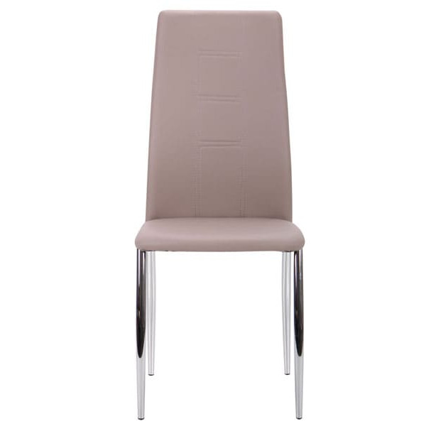 Стул AMF Николас Хром Серый Кварц-2