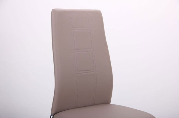 Стул AMF Николас Хром Серый Кварц-8