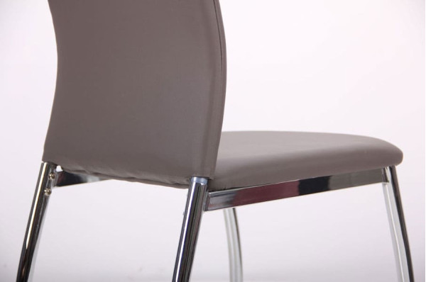 Стілець AMF Ніколас Хром Темний Кварц-7