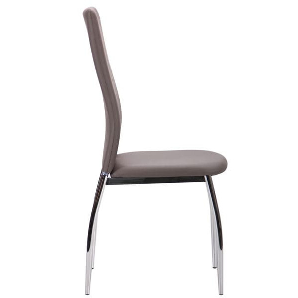 Стілець AMF Ніколас Хром Темний Кварц-3