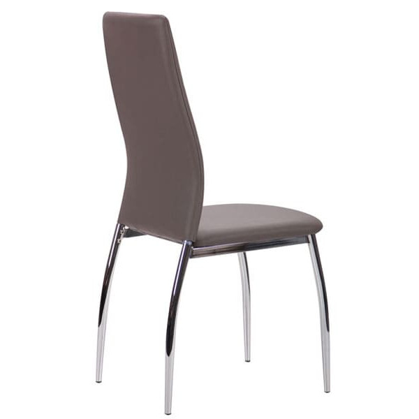 Стілець AMF Ніколас Хром Темний Кварц-4