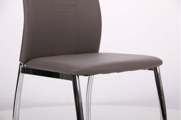 Стілець AMF Ніколас Хром Темний Кварц-10