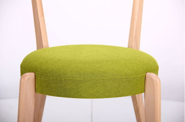 Стул AMF Пекорино Бук Беленый-Лайм-10