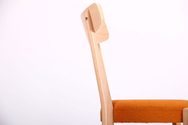 Стул AMF Пекорино Бук Беленый-Оранж-8