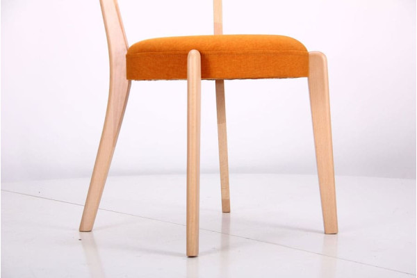 Стул AMF Пекорино Бук Беленый-Оранж-10