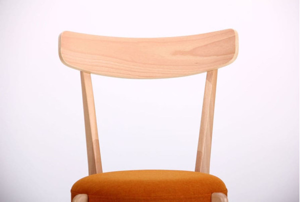 Стул AMF Пекорино Бук Беленый-Оранж-11