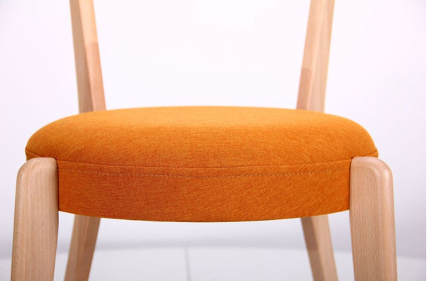 Стул AMF Пекорино Бук Беленый-Оранж-13