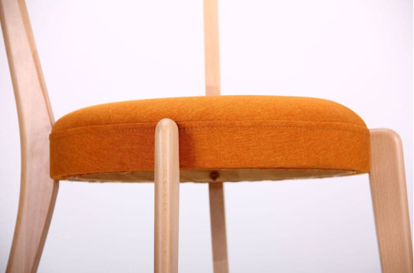 Стул AMF Пекорино Бук Беленый-Оранж-14