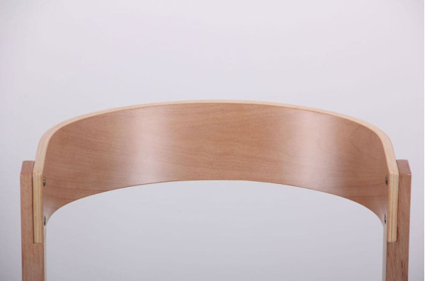 Стілець AMF Рамболь Бук Білий Антрацит-13