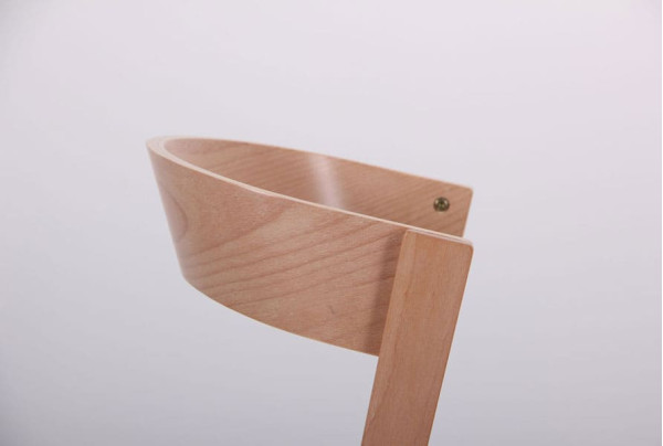 Стілець AMF Рамболь Бук Білий Капучіно-5