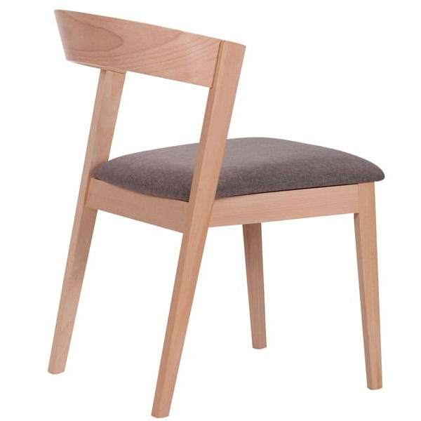 Стілець AMF Рамболь Бук Білий Капучіно-4