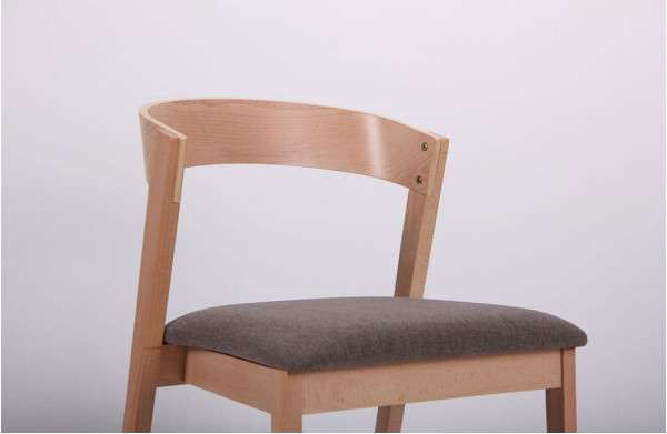 Стілець AMF Рамболь Бук Білий Капучіно-8