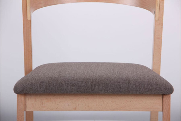 Стілець AMF Рамболь Бук Білий Капучіно-9