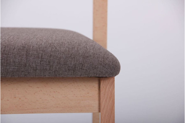 Стілець AMF Рамболь Бук Білий Капучіно-10