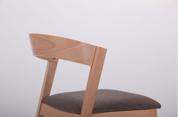 Стілець AMF Рамболь Бук Білий Капучіно-11