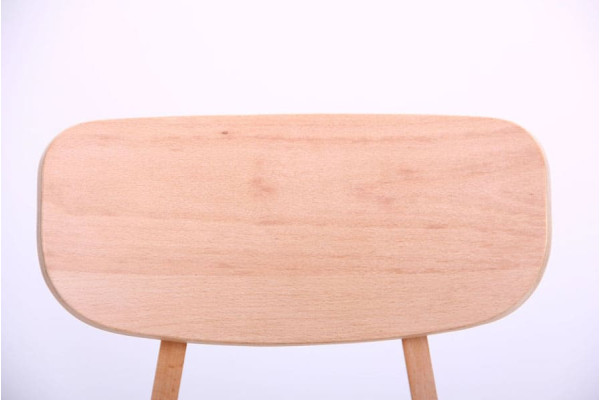 Стул AMF Рикотта Бук Беленый Оранж-6