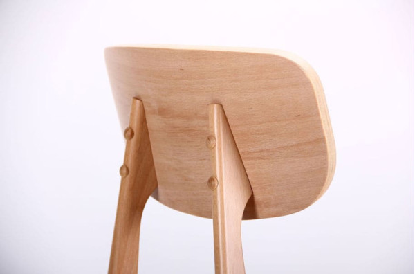 Стул AMF Рикотта Бук Беленый Оранж-8