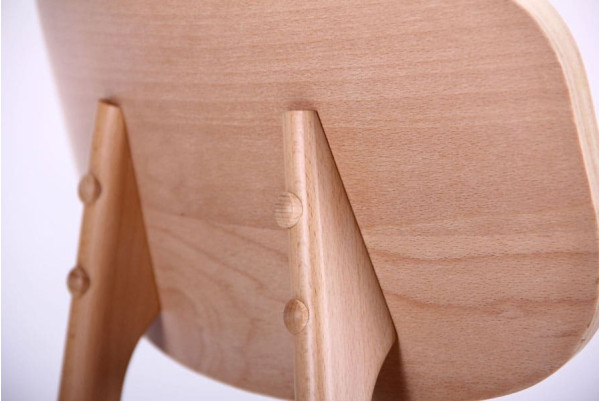 Стілець AMF Рікотта Бук Білий Сільвер-7