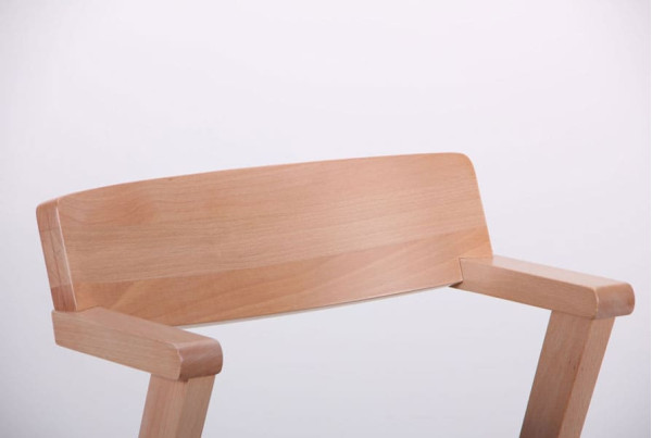 Стул AMF Рокфор Бук Беленый Антрацит-8