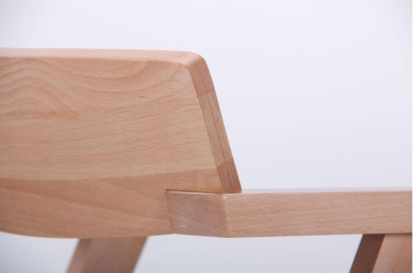 Стул AMF Рокфор Бук Беленый Антрацит-9