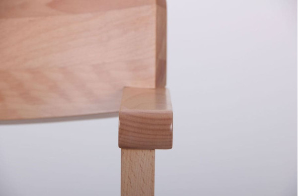 Стул AMF Рокфор Бук Беленый Капучино-6