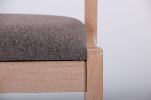 Стул AMF Рокфор Бук Беленый Капучино-7