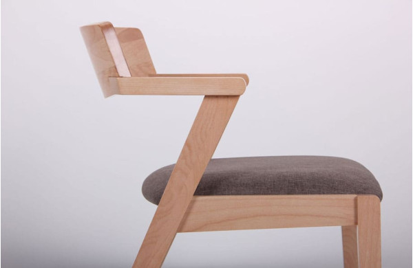 Стул AMF Рокфор Бук Беленый Капучино-8