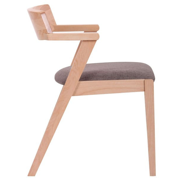 Стул AMF Рокфор Бук Беленый Капучино-4