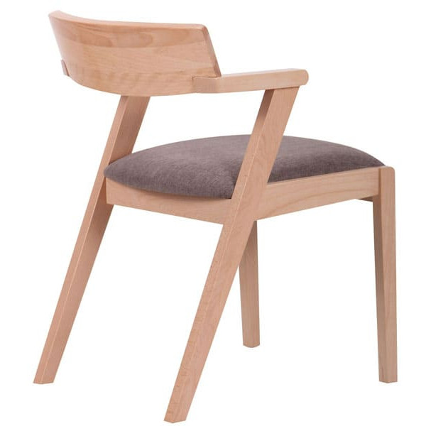 Стул AMF Рокфор Бук Беленый Капучино-5