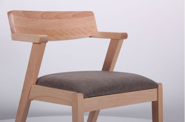 Стул AMF Рокфор Бук Беленый Капучино-14