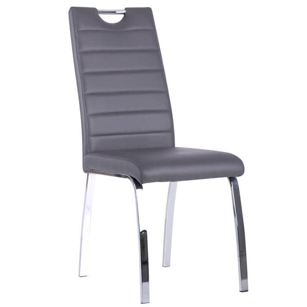 Стул AMF Ромео Хром-Графит-0