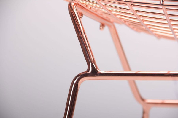 Стул AMF Rubi Rose Gold-7