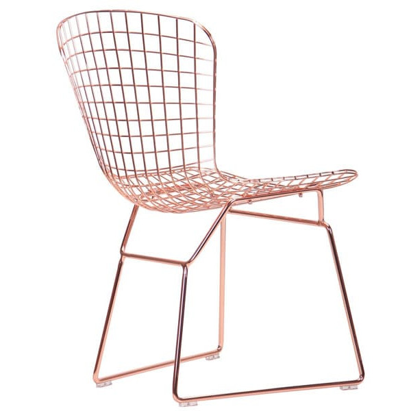 Стул AMF Rubi Rose Gold-4