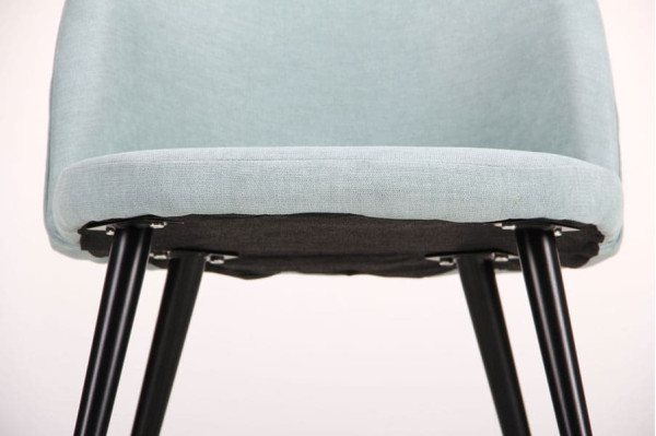 Стул AMF Сантино Черный Аквамарин-5