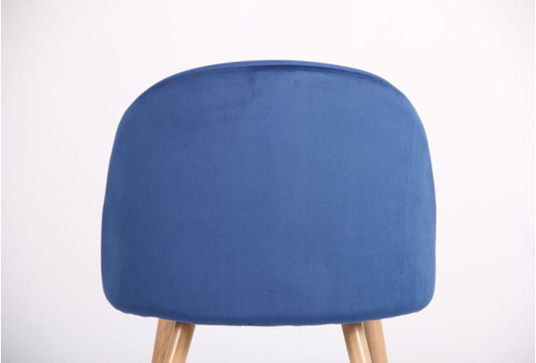 Стул AMF Sherry Beech-Blue Velvet-5