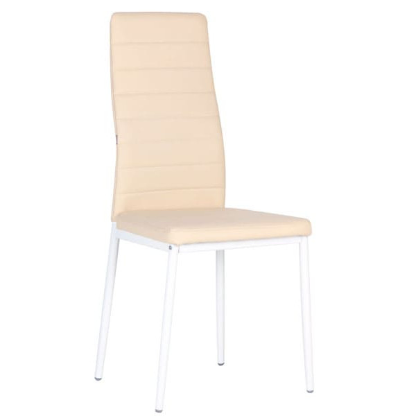 Стілець AMF Сицилія Білий беж Неаполь N-17-1