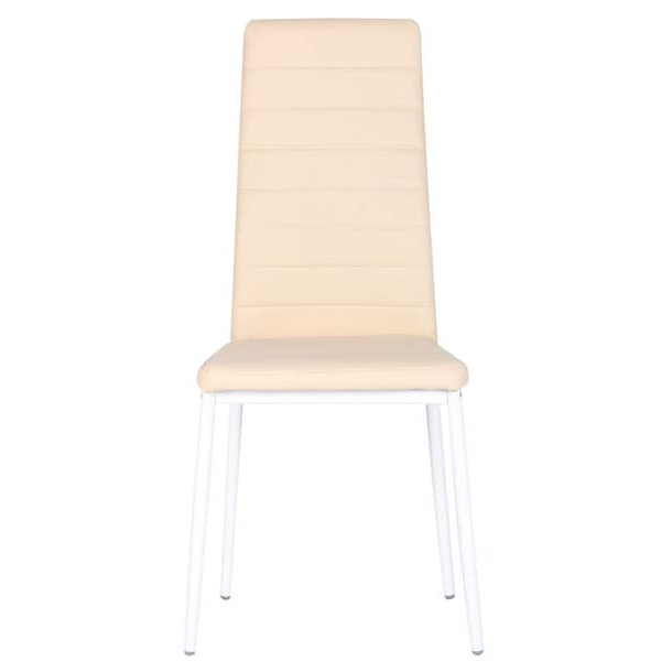 Стілець AMF Сицилія Білий беж Неаполь N-17-2