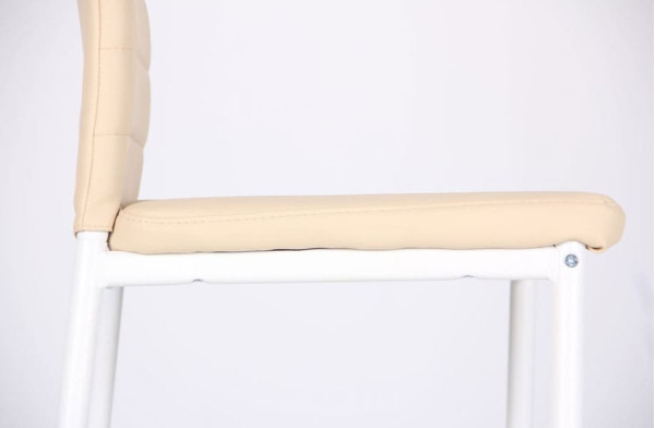 Стілець AMF Сицилія Білий беж Неаполь N-17-9