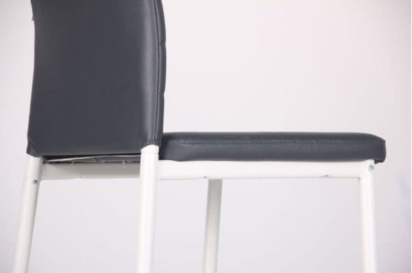 Стілець AMF Сицилія Білий беж Скаден темно-сірий-10