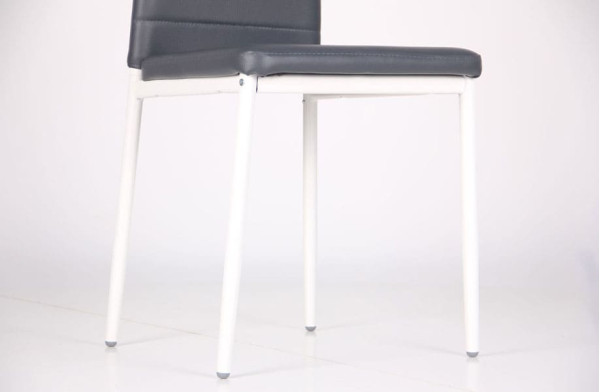 Стілець AMF Сицилія Білий беж Скаден темно-сірий-11