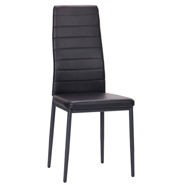 Стілець AMF Сицилія чорний графіт Скаден чорний-1