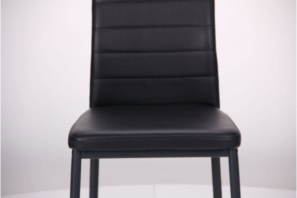 Стілець AMF Сицилія чорний графіт Скаден чорний-7