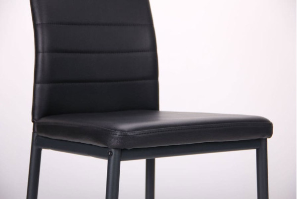 Стілець AMF Сицилія чорний графіт Скаден чорний-8