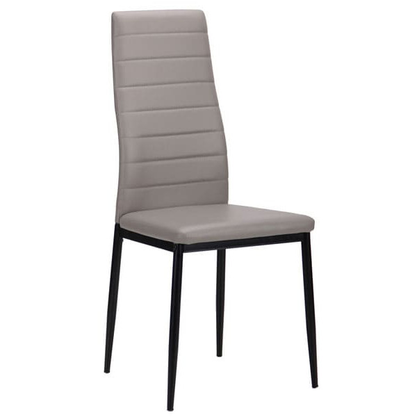 Стілець AMF Сицилія Чорний-Сірий-1